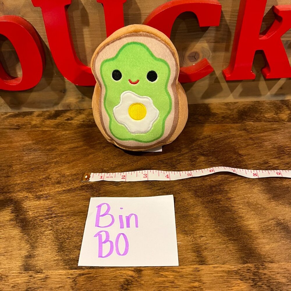 5/$20 Squishmallow Sinclair the Avocado Toast Plush 5”